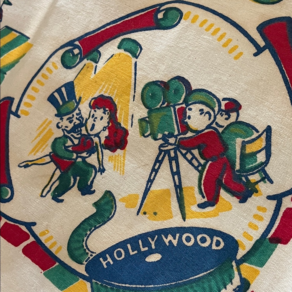 Vintage California table cloth - Picture 4 of 6